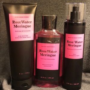Rose Water Meringue BBW set